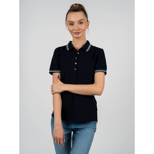 textil Dame Polo-t-shirts m. korte ærmer Geox W2510A T2649 Blå