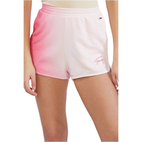 textil Dame Shorts Tommy Jeans DW0DW15382 Pink