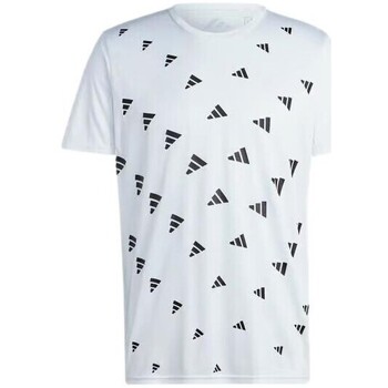 textil Herre T-shirts m. korte ærmer adidas Originals CAMISETA HOMBRE  BRAND LOVE TEE HR3255 Hvid