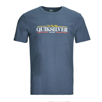 textil Herre T-shirts m. korte ærmer Quiksilver GRADIENT LINE SS Blå