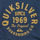 textil Dreng Langærmede T-shirts Quiksilver CIRCLED SCRIPT FRONT LS Marineblå