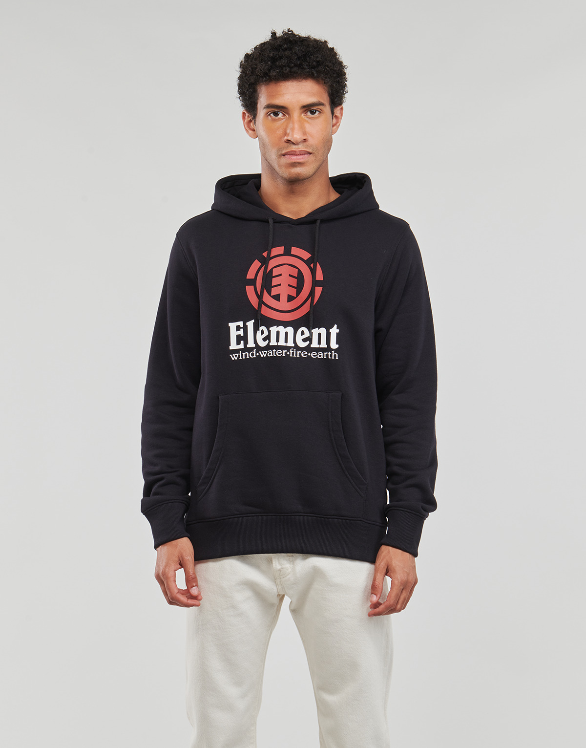 textil Herre Sweatshirts Element FLINT BLACK Sort