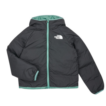 The North Face Boys North DOWN reversible hooded jacket Sort / Grøn