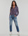 textil Dame Mom fit jeans Le Temps des Cerises 400/20 BASIC Blå / Medium