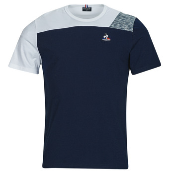 textil Herre T-shirts m. korte ærmer Le Coq Sportif SAISON 1 TEE SS N°1 M Marineblå / Grå