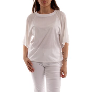 textil Dame T-shirts m. korte ærmer Marella FATUO Hvid