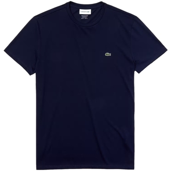textil Herre T-shirts & poloer Lacoste Pima Cotton T-Shirt - Blue Marine Blå