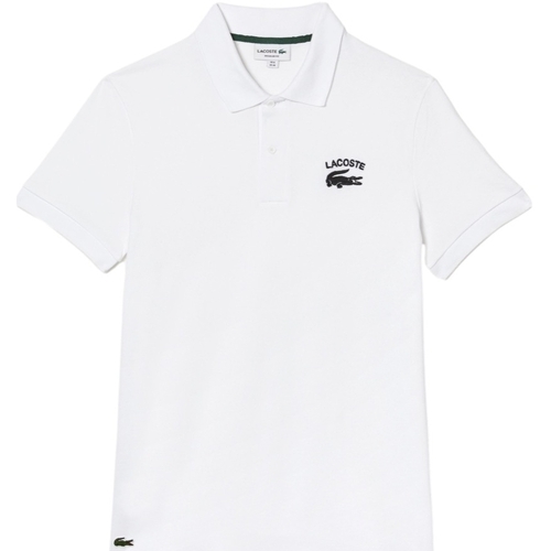 textil Herre T-shirts & poloer Lacoste Stretch Mini Piqué Polo Shirt - Blanc Hvid