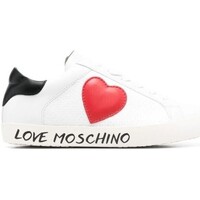 Sko Dame Sneakers Love Moschino JA15142G1G FREE LOVE Hvid