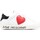 Sko Dame Sneakers Love Moschino JA15142G1G FREE LOVE Hvid