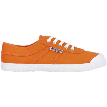 Sko Herre Sneakers Kawasaki Original Canvas Shoe K192495 5003 Vibrant Orange Orange