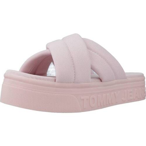 Sko Dame Sandaler Tommy Jeans FLTFRM SANDAL Pink