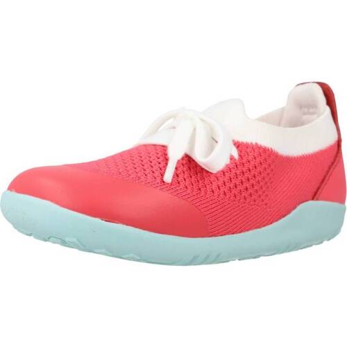 Sko Pige Lave sneakers Bobux PLAY KNIT Pink