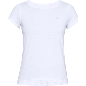 textil Dame Toppe / T-shirts uden ærmer Under Armour UA HG Armour SS Hvid