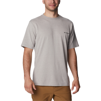 textil Herre T-shirts m. korte ærmer Columbia CSC Basic Logo SS Tee Grå