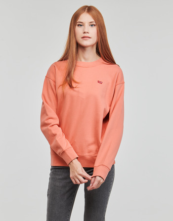 textil Dame Sweatshirts Levi's STANDARD CREW Orange