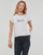 textil Dame T-shirts m. korte ærmer Levi's GRAPHIC AUTHENTIC TSHIRT Hvid