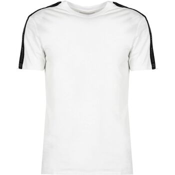 textil Herre T-shirts m. korte ærmer Les Hommes LF224100-0700-1009 | Round neck Hvid