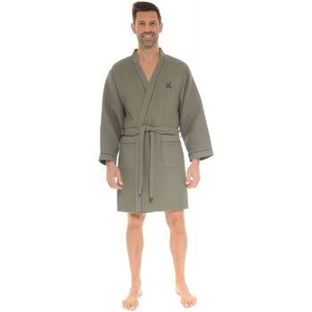 textil Herre Pyjamas / Natskjorte Christian Cane NORIS 216502500 Grøn
