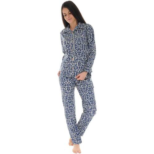 textil Dame Pyjamas / Natskjorte Pilus TELIA Blå