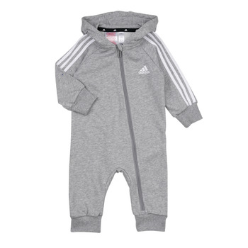textil Børn Buksedragter / Overalls Adidas Sportswear 3S FT ONESIE Grå / Hvid