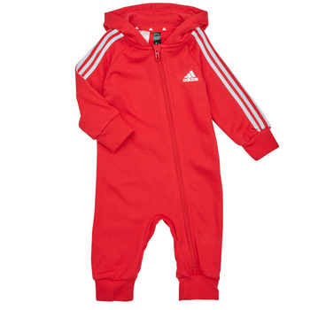 textil Børn Buksedragter / Overalls Adidas Sportswear 3S FT ONESIE Rød / Hvid