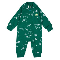 textil Børn Buksedragter / Overalls Adidas Sportswear BLUV Q3 ONESI Grøn / Hvid