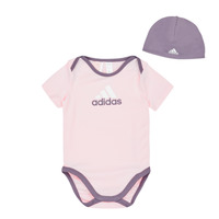 textil Pige Pyjamas / Natskjorte Adidas Sportswear GIFT SET Pink / Violet