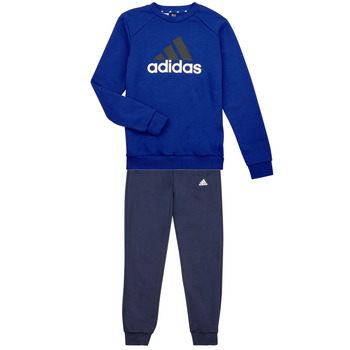 textil Dreng Træningsdragter Adidas Sportswear BL FL TS Marineblå / Hvid