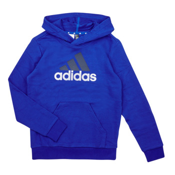 textil Dreng Sweatshirts Adidas Sportswear BL 2 HOODIE Blå / Hvid