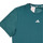 textil Børn T-shirts m. korte ærmer adidas Performance RUN 3S TEE Grøn / Grå