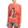 textil Dame Toppe / T-shirts uden ærmer Brigitte Bardot BB44075 Koral