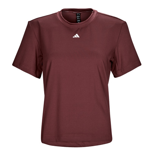 textil Dame T-shirts m. korte ærmer adidas Performance D2T TEE Brun / Hvid