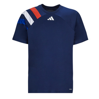 textil Herre T-shirts m. korte ærmer adidas Performance FORTORE23 JSY Marineblå / Rød / Hvid