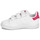 Sko Pige Lave sneakers adidas Originals STAN SMITH CF I Hvid / Pink