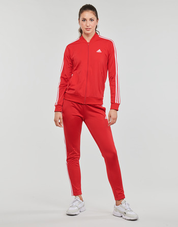 textil Dame Træningsdragter Adidas Sportswear 3S TR TS Rød / Hvid