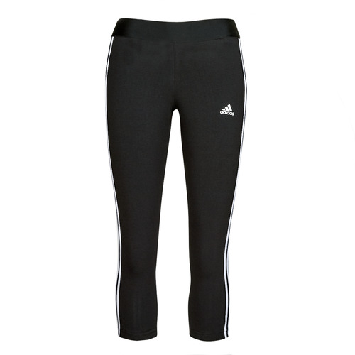 textil Dame Leggings Adidas Sportswear 3S 34 LEG Sort / Hvid