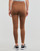 textil Dame Leggings Adidas Sportswear LIN LEG Brun / Hvid
