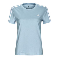 textil Dame T-shirts m. korte ærmer Adidas Sportswear 3S T Blå / Hvid