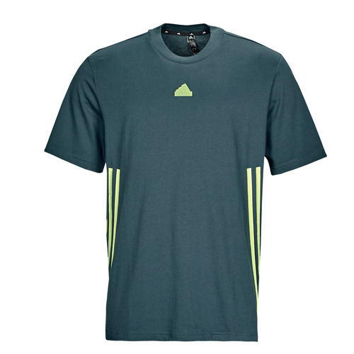 textil Herre T-shirts m. korte ærmer Adidas Sportswear FI 3S T Marineblå / Grøn