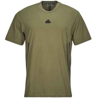textil Herre T-shirts m. korte ærmer Adidas Sportswear FI 3S T Kaki / Sort
