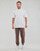 textil Herre T-shirts m. korte ærmer Adidas Sportswear Tee WHITE Hvid