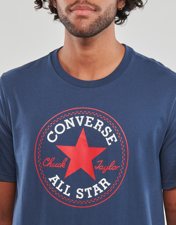 Converse GO-TO ALL STAR PATCH T-SHIRT Marineblå