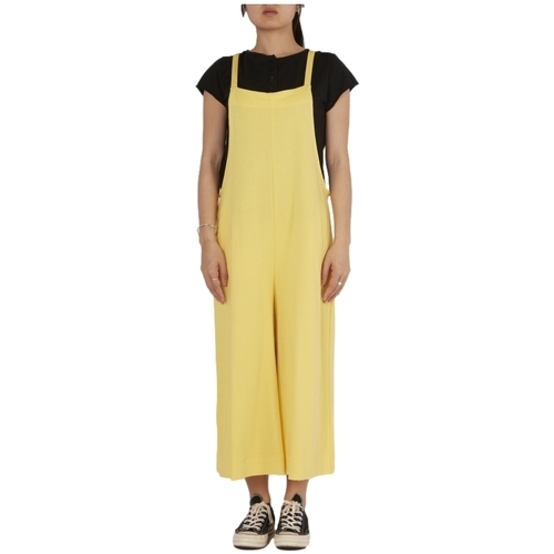 textil Dame Buksedragter / Overalls Wendy Trendy Jumpsuit 791852 - Yellow Gul