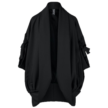 textil Dame Frakker Wendy Trendy Coat 110823 - Black Sort