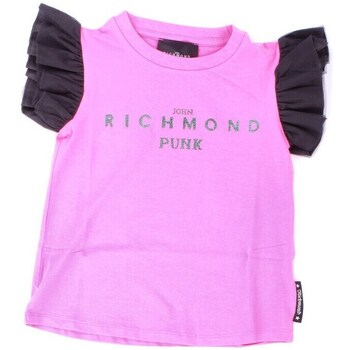 textil Pige T-shirts m. korte ærmer John Richmond RGP23070TS Pink