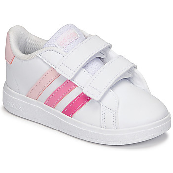 Sko Pige Lave sneakers Adidas Sportswear GRAND COURT 2.0 CF I Hvid / Pink