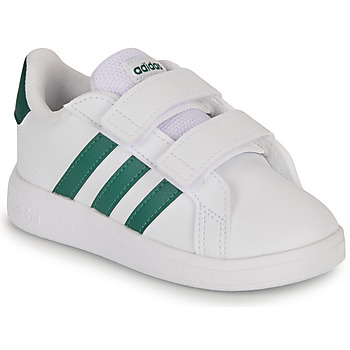Sko Børn Lave sneakers Adidas Sportswear GRAND COURT 2.0 CF I Hvid / Grøn