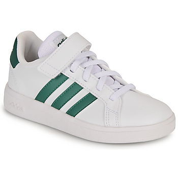 Sko Børn Lave sneakers Adidas Sportswear GRAND COURT 2.0 EL K Hvid / Grøn
