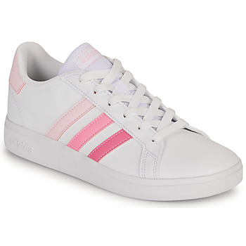 Sko Pige Lave sneakers Adidas Sportswear GRAND COURT 2.0 K Hvid / Pink